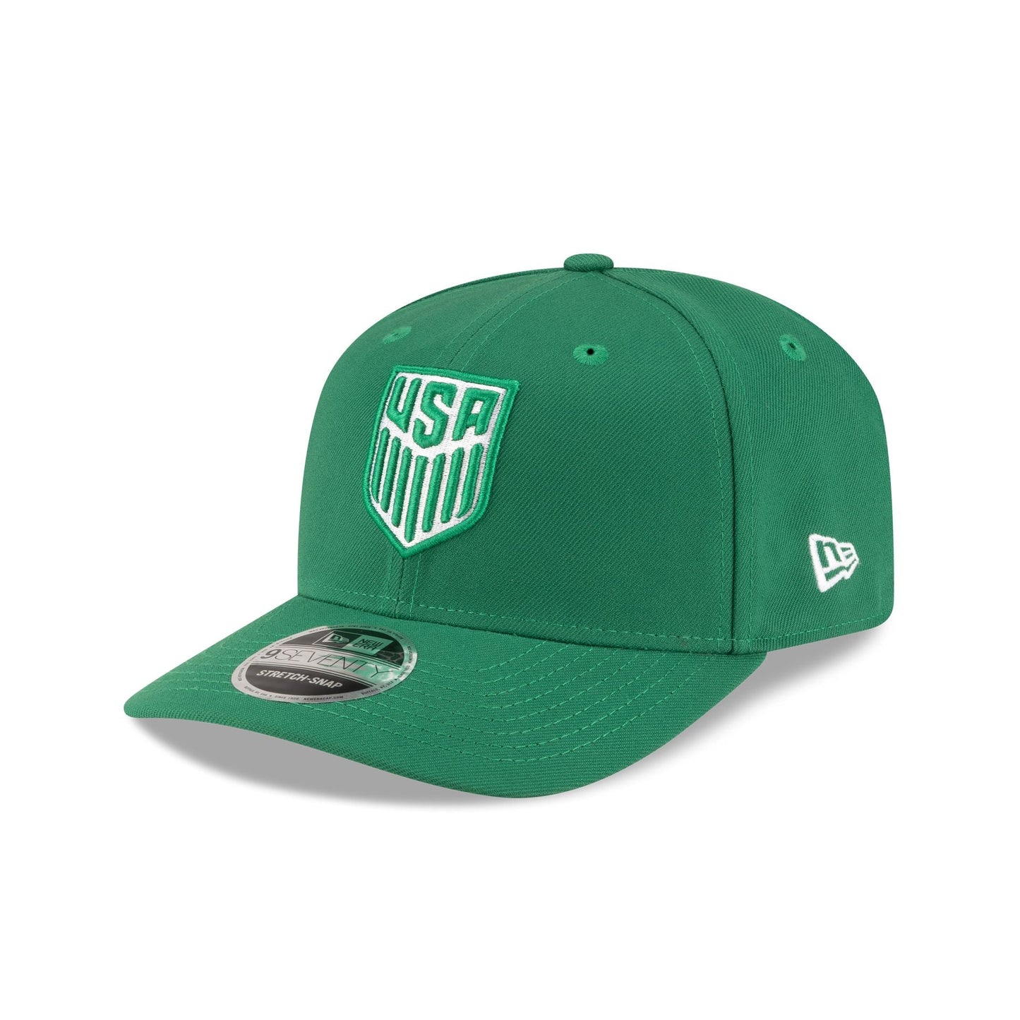 U.S. Soccer Men's National Team Kelly Green 9SEVENTY Stretch-Snap Hat