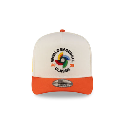 USA 2026 World Baseball Classic Chrome White 9FIFTY A-Frame Snapback Hat