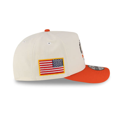 USA 2026 World Baseball Classic Chrome White 9FIFTY A-Frame Snapback Hat