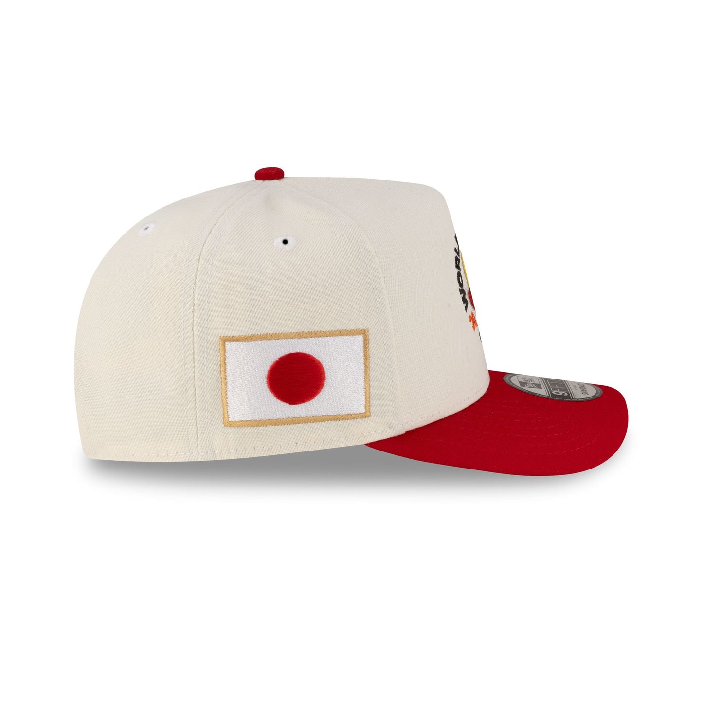 Japan 2026 World Baseball Classic Chrome White 9FIFTY A-Frame Snapback Hat