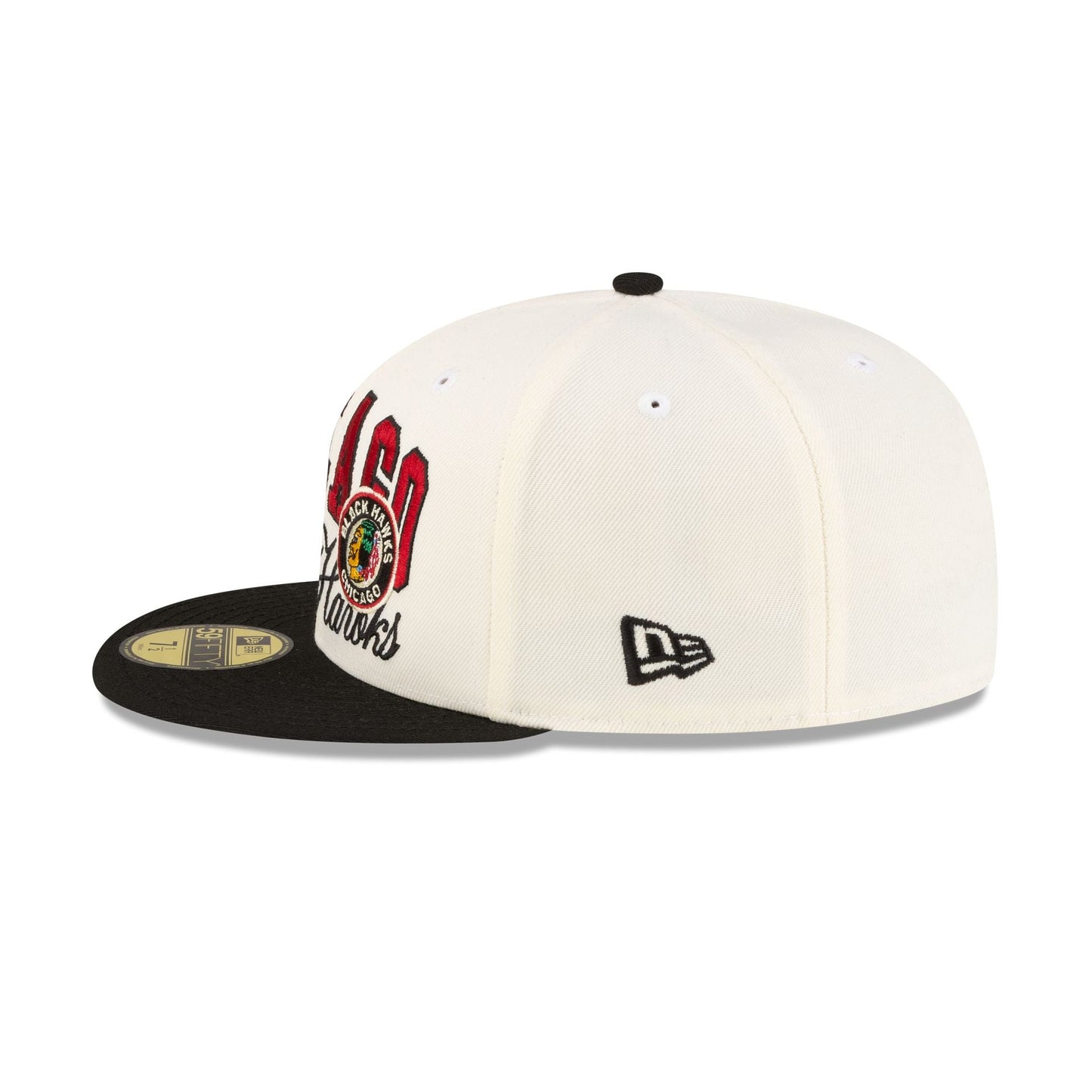 Chicago Blackhawks Arch Script 59FIFTY Fitted Hat