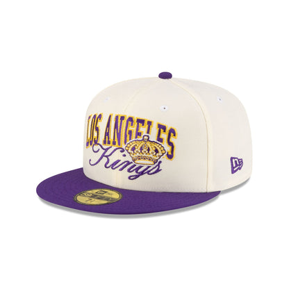 Los Angeles Kings Arch Script 59FIFTY Fitted Hat