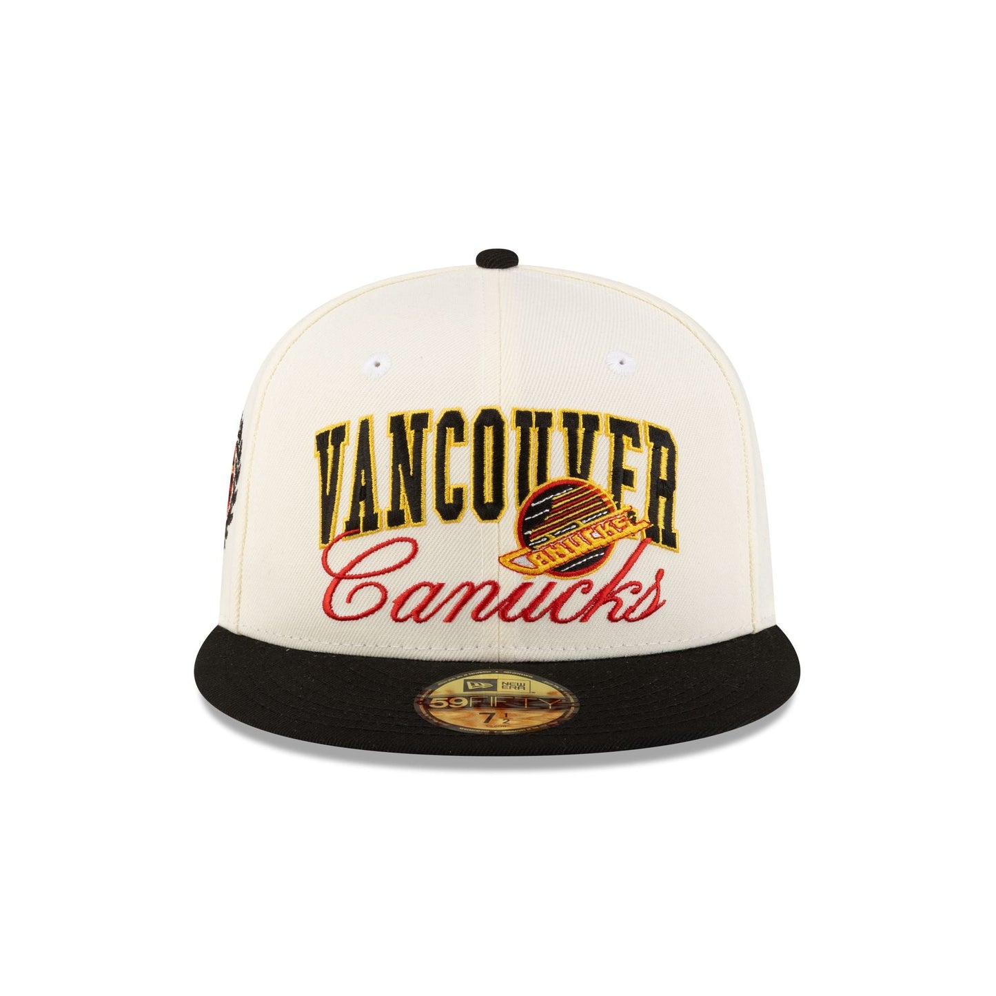 Vancouver Canucks Arch Script 59FIFTY Fitted Hat