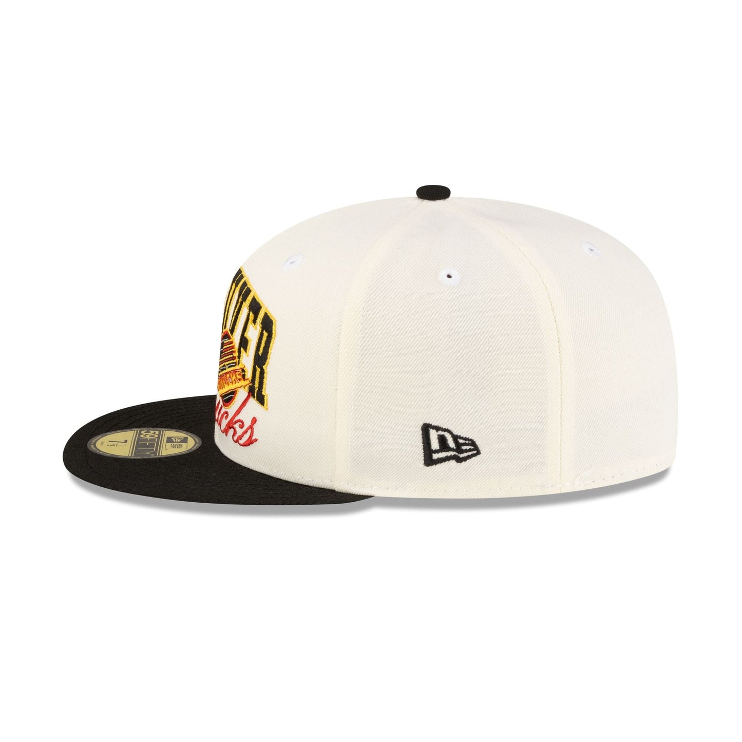 Vancouver Canucks Arch Script 59FIFTY Fitted Hat