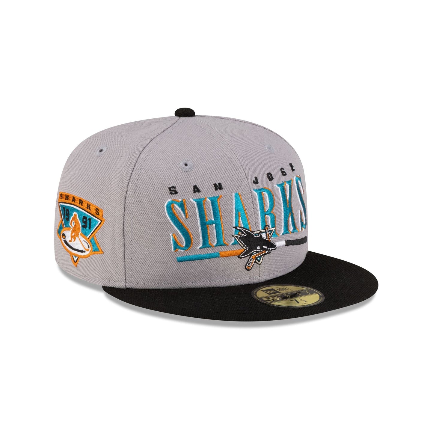 San Jose Sharks First Shot 59FIFTY Fitted Hat