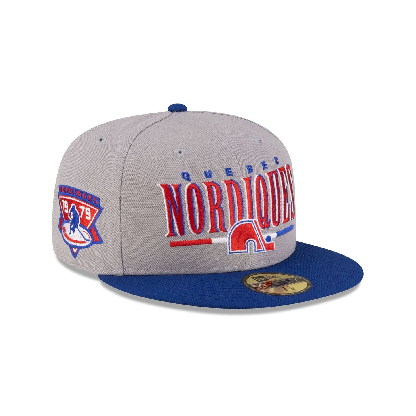 Quebec Nordiques First Shot 59FIFTY Fitted Hat
