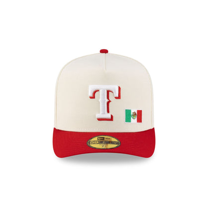 Just Caps Cinco de Mayo Texas Rangers 59FIFTY A-Frame Fitted Hat