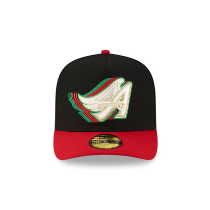 Just Caps Cinco de Mayo Los Angeles Angels 59FIFTY A-Frame Fitted Hat