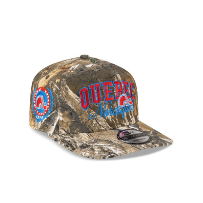 Quebec Nordiques Arch Script Realtree 19TWENTY Snapback Hat