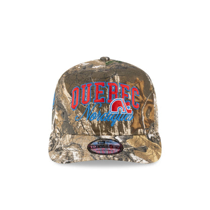Quebec Nordiques Arch Script Realtree 19TWENTY Snapback Hat