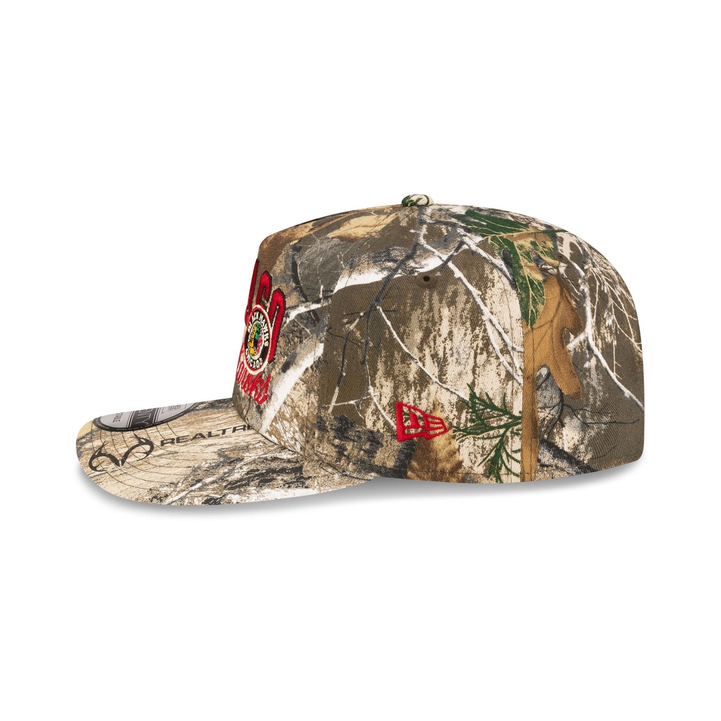 Chicago Blackhawks Arch Script Realtree 19TWENTY Snapback Hat