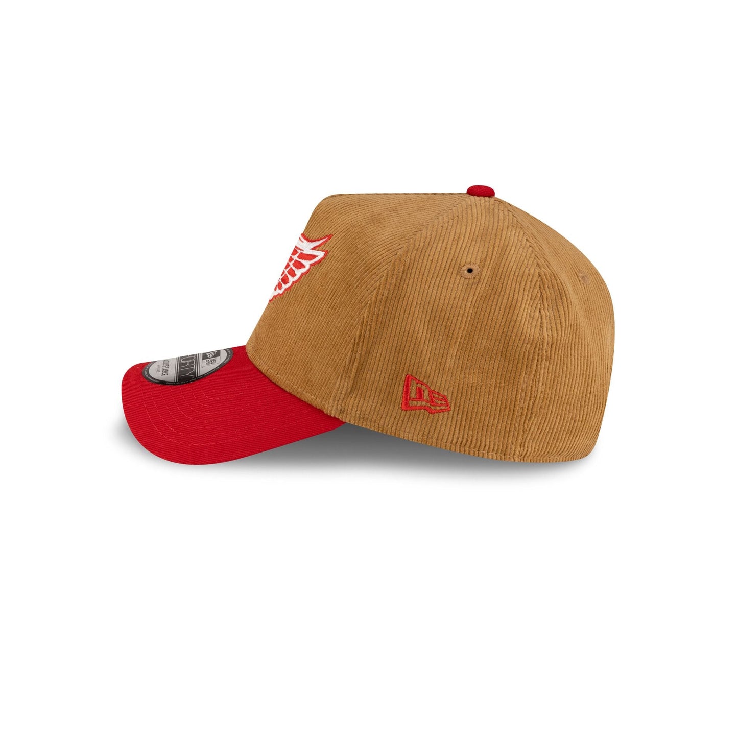 Detroit Red Wings Wheat Corduroy 9FORTY A-Frame Snapback Hat