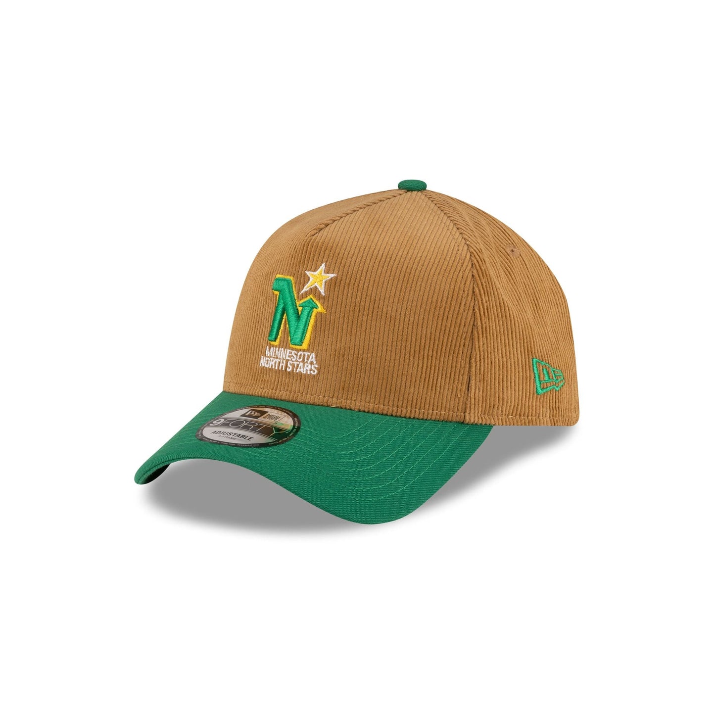 Minnesota North Stars Wheat Corduroy 9FORTY A-Frame Snapback Hat