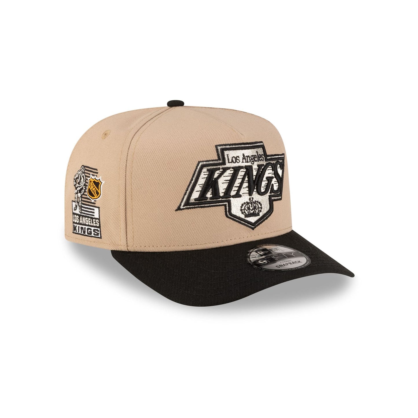 Los Angeles Kings Camel 9FIFTY A-Frame Snapback Hat