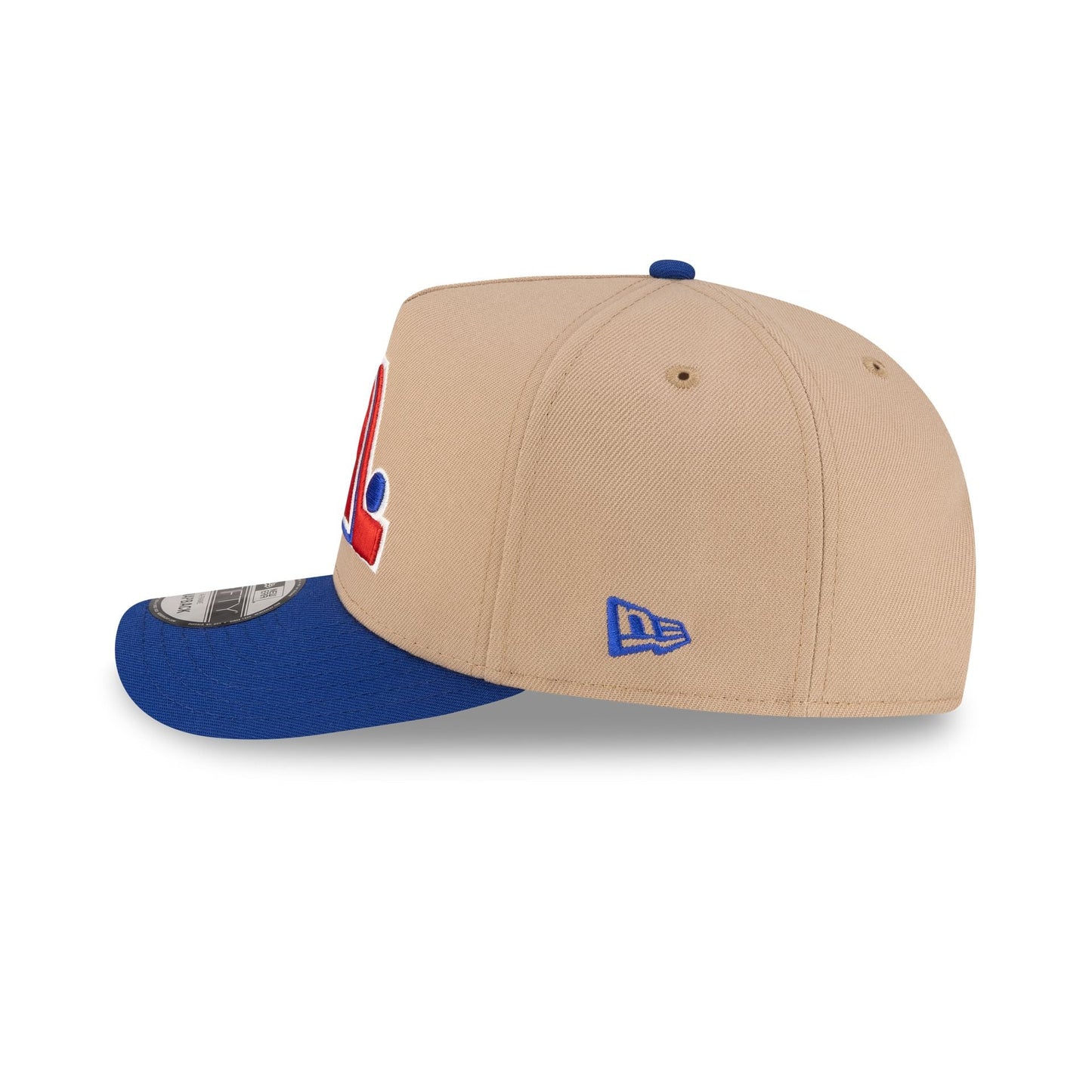Quebec Nordiques Camel 9FIFTY A-Frame Snapback Hat