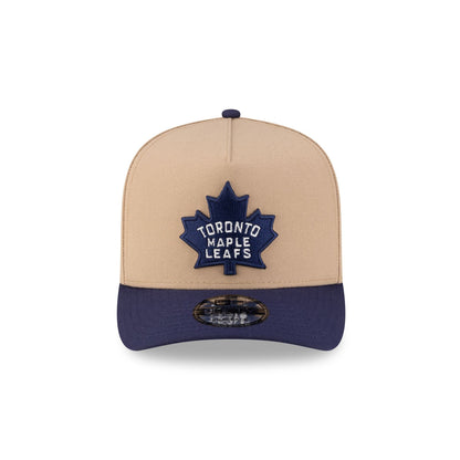 Toronto Maple Leafs Camel 9FIFTY A-Frame Snapback Hat