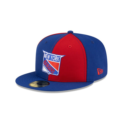 New York Rangers Pinwheel 59FIFTY Fitted Hat