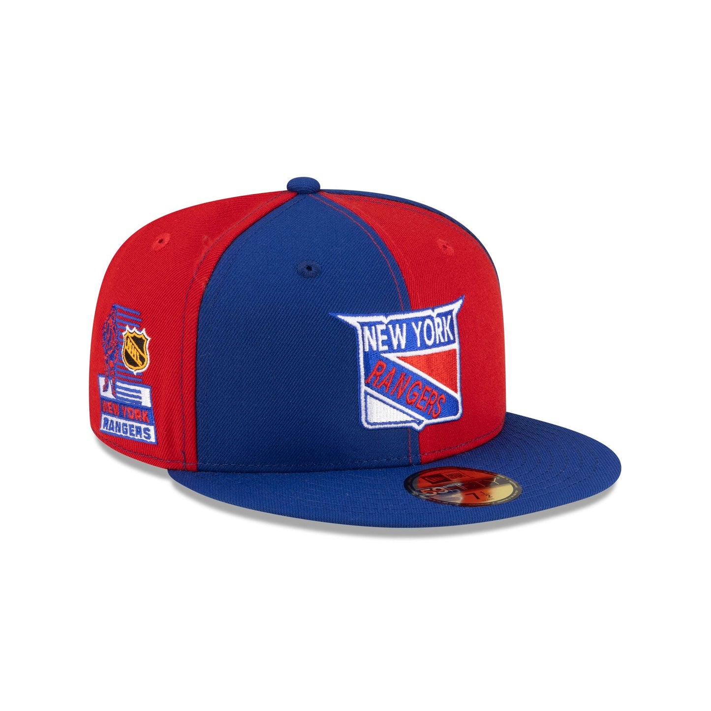 New York Rangers Pinwheel 59FIFTY Fitted Hat