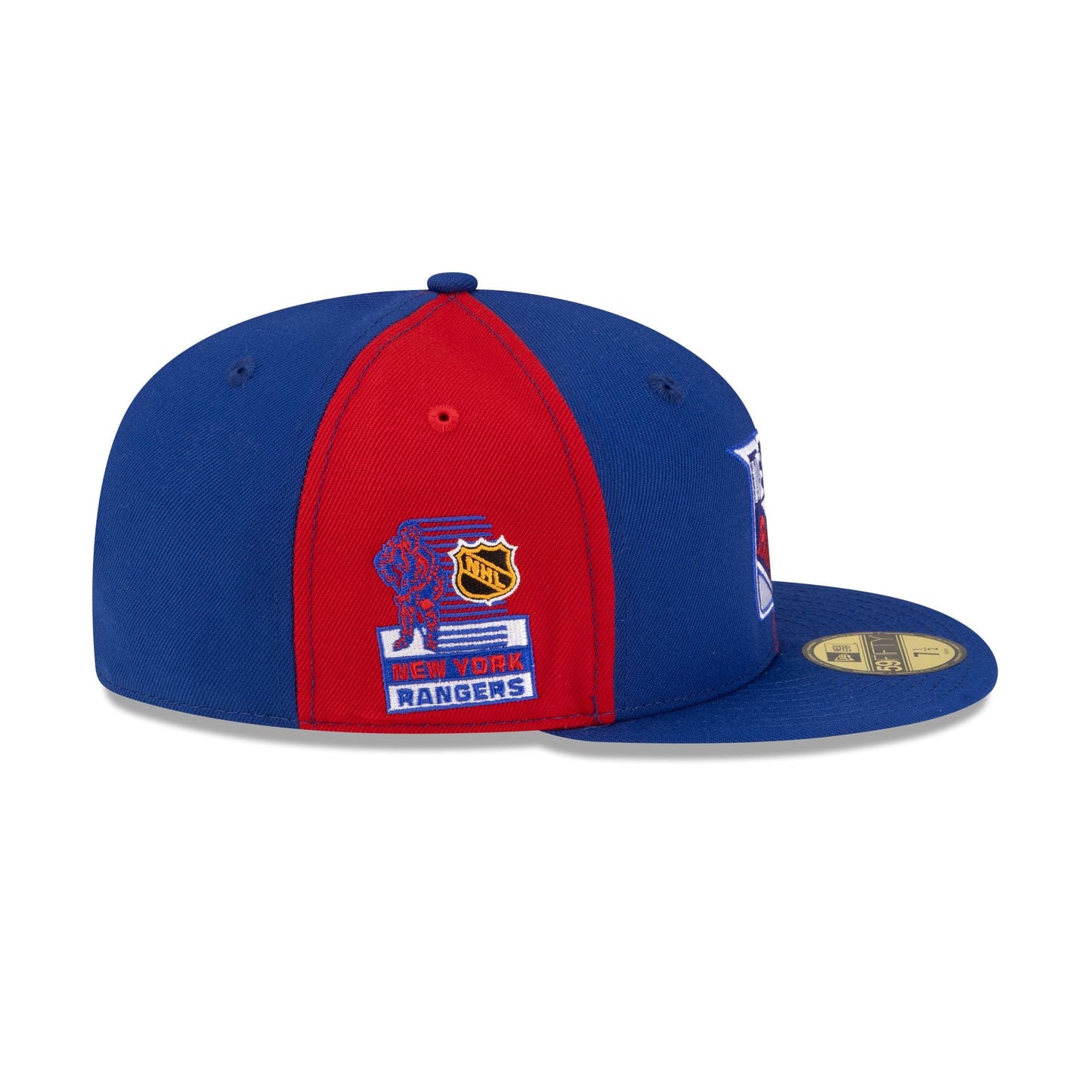 New York Rangers Pinwheel 59FIFTY Fitted Hat