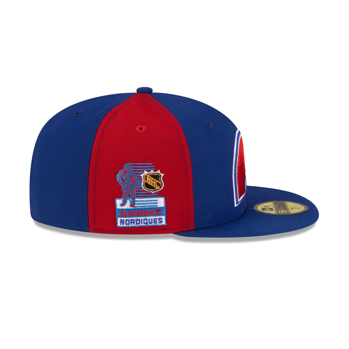 Quebec Nordiques Pinwheel 59FIFTY Fitted Hat