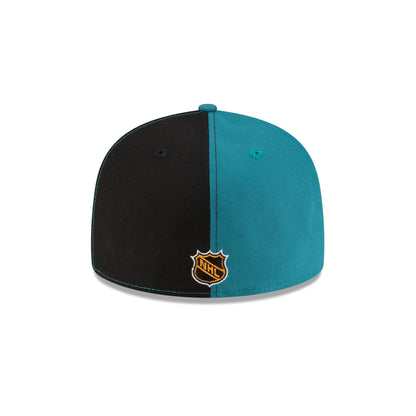 San Jose Sharks Pinwheel 59FIFTY Fitted Hat