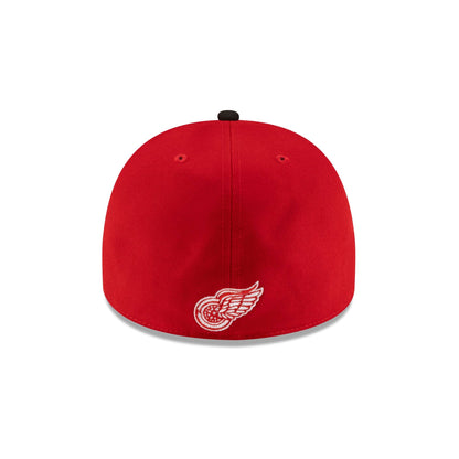 Detroit Red Wings Snapped Wordmark 59FIFTY A-Frame Fitted Hat