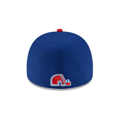 Quebec Nordiques Snapped Wordmark 59FIFTY A-Frame Fitted Hat