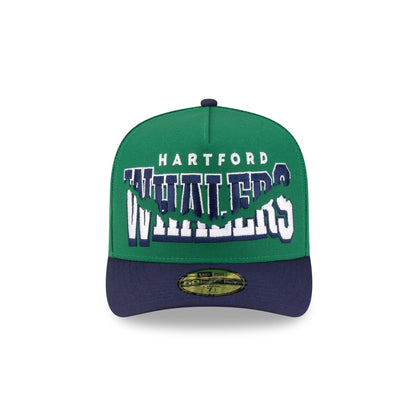 Hartford Whalers Snapped Wordmark 59FIFTY A-Frame Fitted Hat