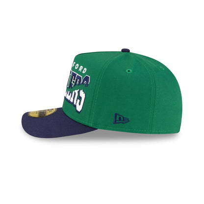 Hartford Whalers Snapped Wordmark 59FIFTY A-Frame Fitted Hat