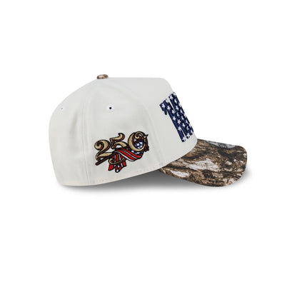New Era Cap 'Merica Chrome White 9FORTY A-Frame Snapback Hat