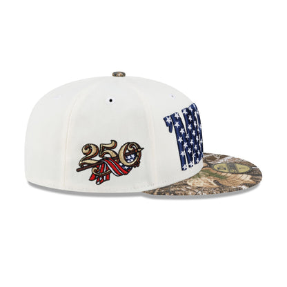 New Era Cap 'Merica Chrome White 59FIFTY Fitted Hat