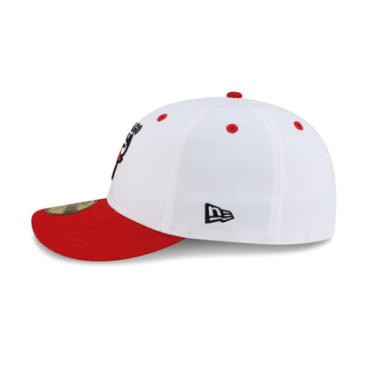 Chicago Bulls Hardwood Classics 90s White 59FIFTY Fitted Hat