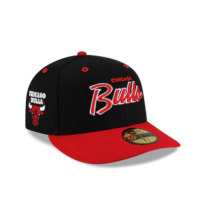 Chicago Bulls Hardwood Classics 90s Script 59FIFTY Fitted Hat