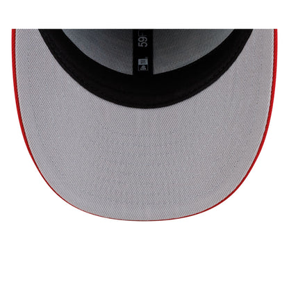 Chicago Bulls Hardwood Classics 90s Script 59FIFTY Fitted Hat