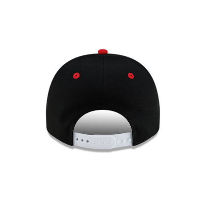 Chicago Bulls Hardwood Classics 90s Script 9FIFTY A-Frame Snapback Hat