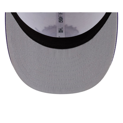 Toronto Raptors Hardwood Classics 90s White 59FIFTY Fitted Hat