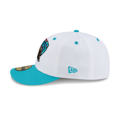 Vancouver Grizzlies Hardwood Classics 90s White 59FIFTY Fitted Hat