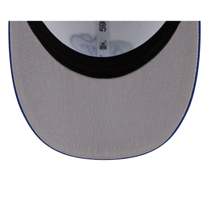 Dallas Mavericks Hardwood Classics 90s White 59FIFTY Fitted Hat