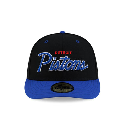 Detroit Pistons Hardwood Classics 90s Script 59FIFTY Fitted Hat