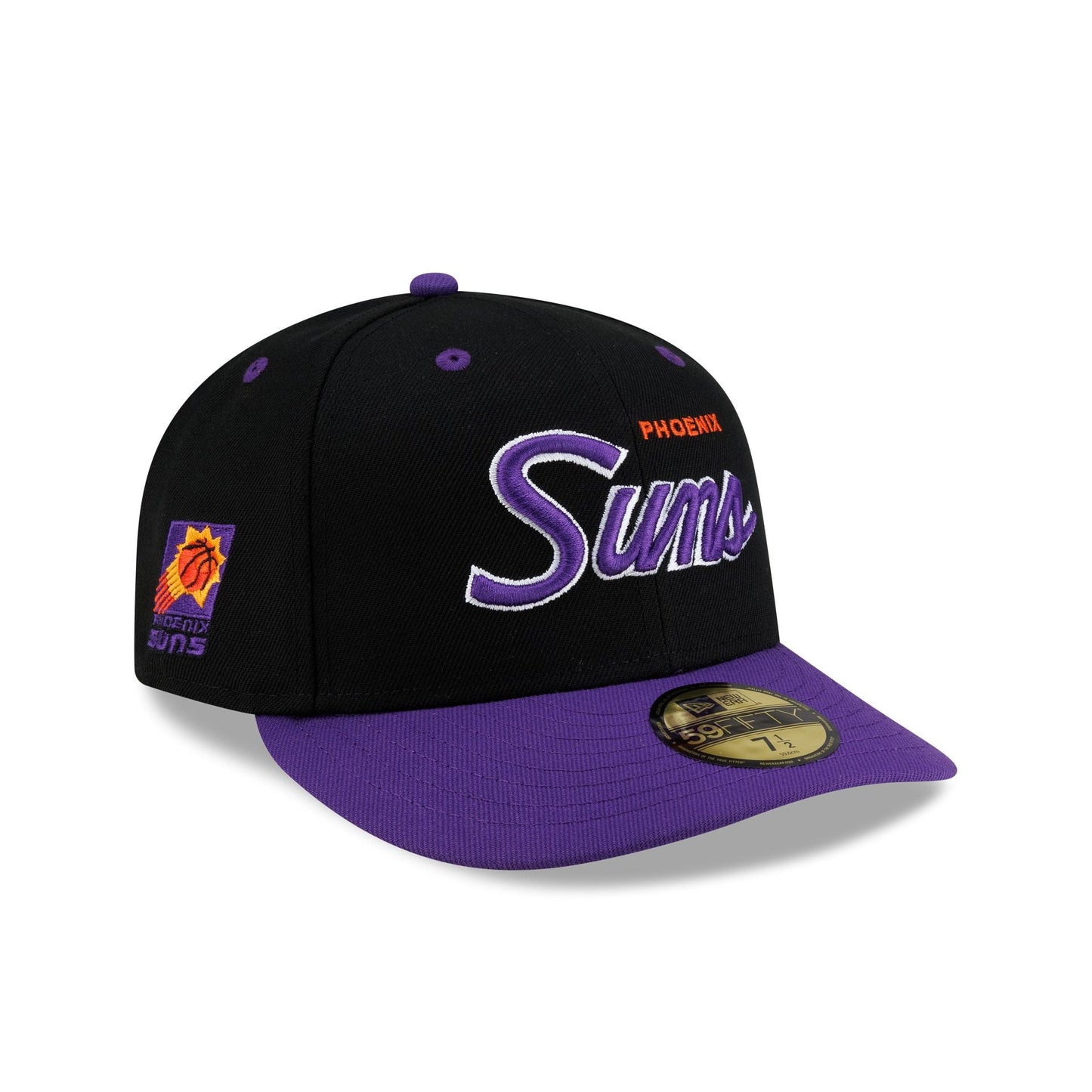 Phoenix Suns Hardwood Classics 90s Script 59FIFTY Fitted Hat
