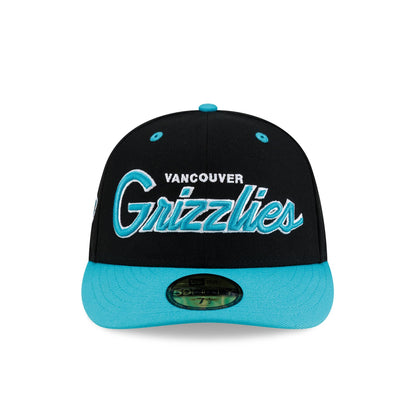 Vancouver Grizzlies Hardwood Classics 90s Script 59FIFTY Fitted Hat