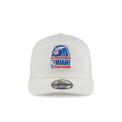 Miami Heat Hardwood Classics 1990 All-Star Game Chrome 19TWENTY Adjustable Hat