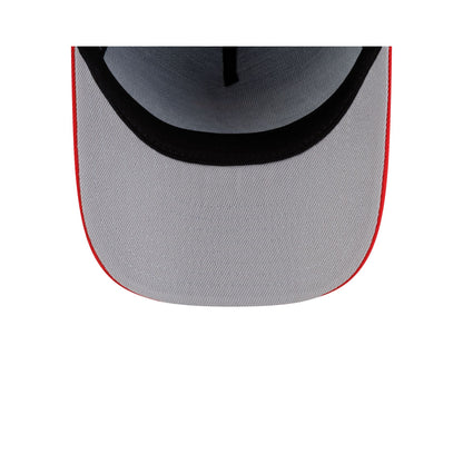 Detroit Pistons Hardwood Classics 90s Script 9FIFTY A-Frame Snapback Hat