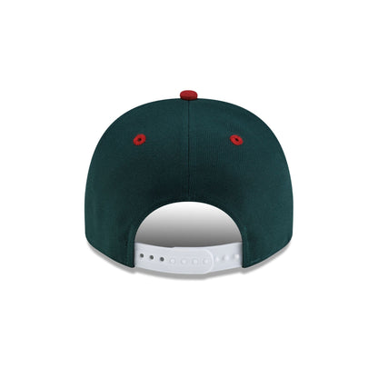 Seattle Supersonics Hardwood Classics 90s Script 9FIFTY A-Frame Snapback Hat