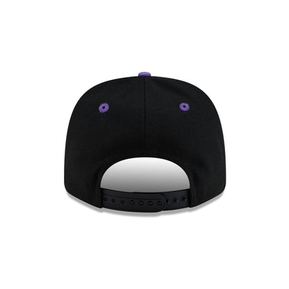 Los Angeles Lakers Hardwood Classics 90s Script 9SEVENTY Stretch-Snap Hat