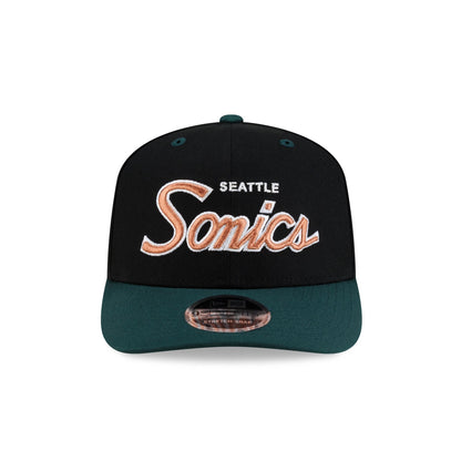 Seattle Supersonics Hardwood Classics 90s Script 9SEVENTY Stretch-Snap Hat